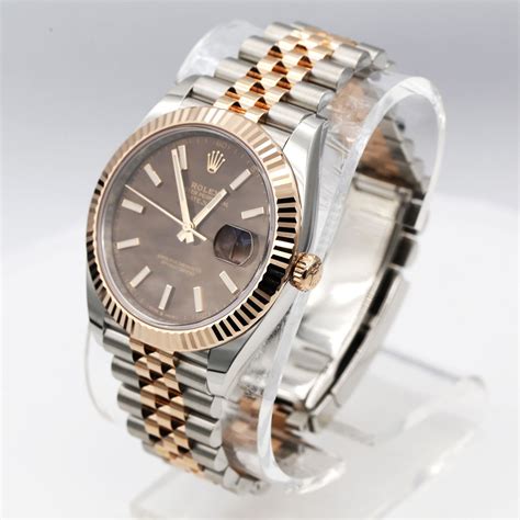 rolex datejust 36 chocolate dial